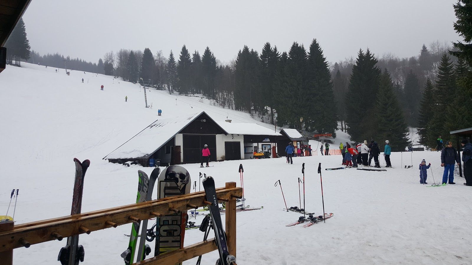Ski areál Náprava, Jáchymov, okres Karlovy Vary, Karlovarský kraj, Northwest, Czechia