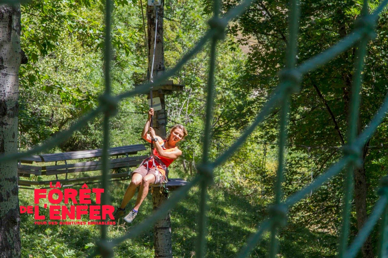 Parc Aventure - La Forêt de l'Enfer, Valloire, Saint-Jean-de-Maurienne, Savoy, Auvergne-Rhône-Alpes, Metropolitan France, France