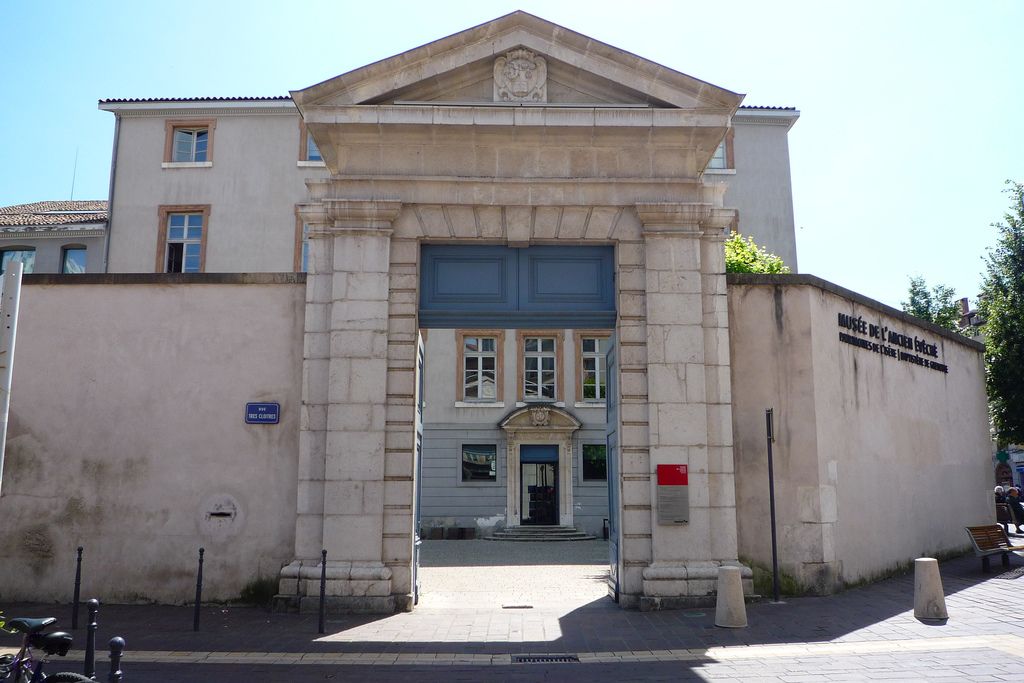 The Ancien Evêché Museum entrance