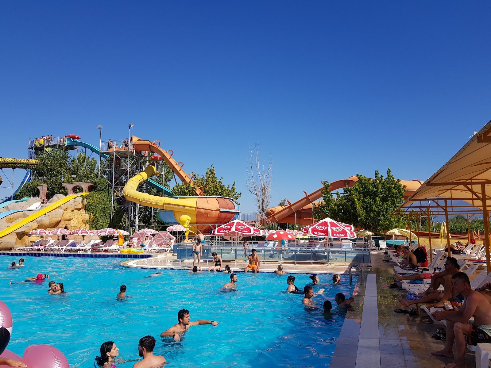Çavuşoğlu Aquapark, Pamukkale, Denizli, Aegean Region, Turkey
