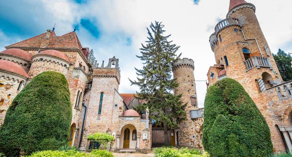 photo of Bory Castle - Szekesfehervar, Fejer, Hungary, Europe .
