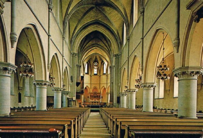 photo of interior of Olaus Petri Church in Örebro, Sweden.