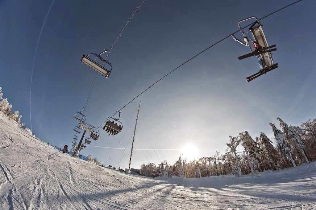 Ski resort Skalka arena, Kremnica, District of Žiar nad Hronom, Region of Banská Bystrica, Central Slovakia, Slovakia