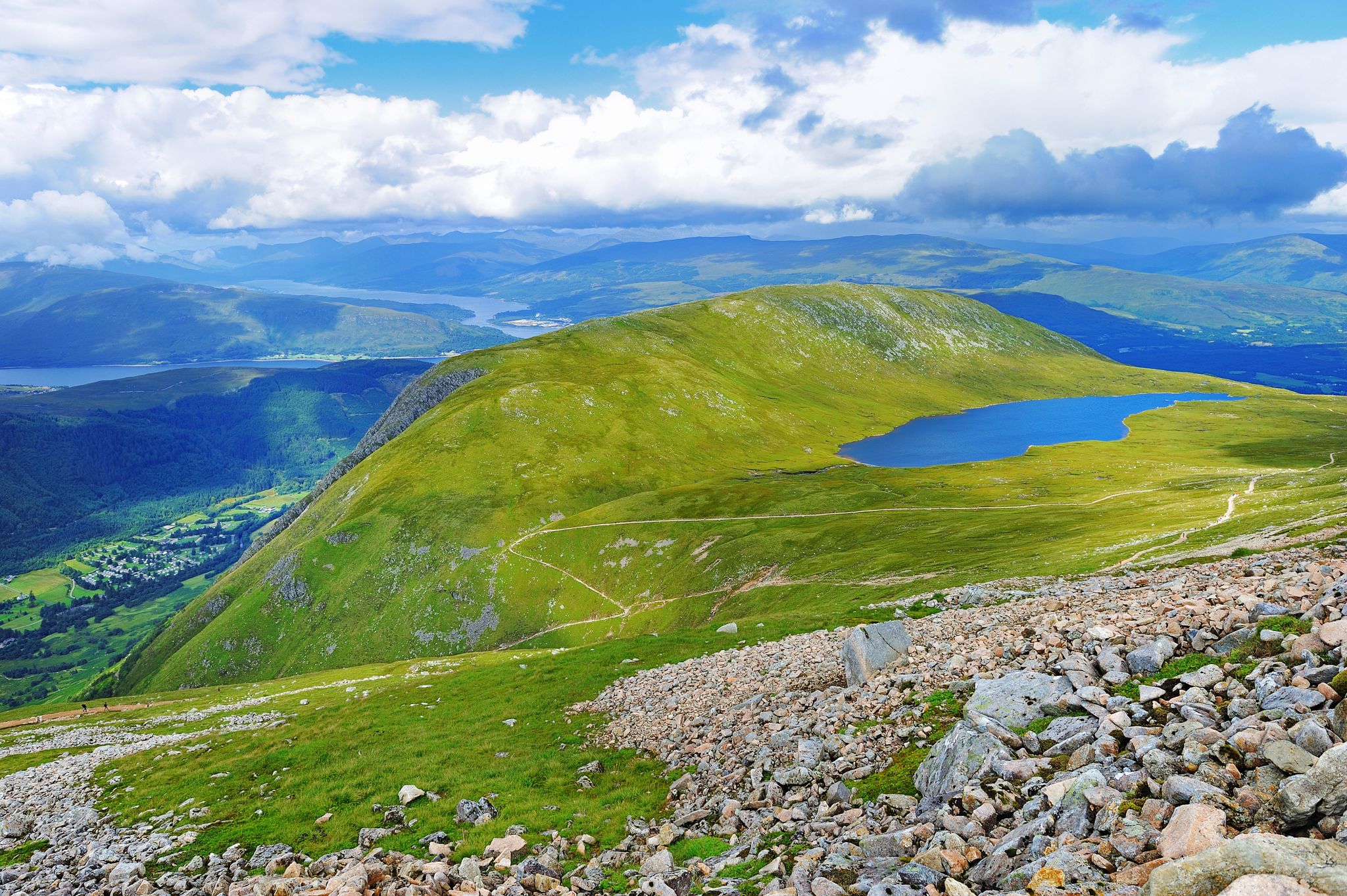 Photo of Ben Nevis mountain panorama,Inverness,Scotland.