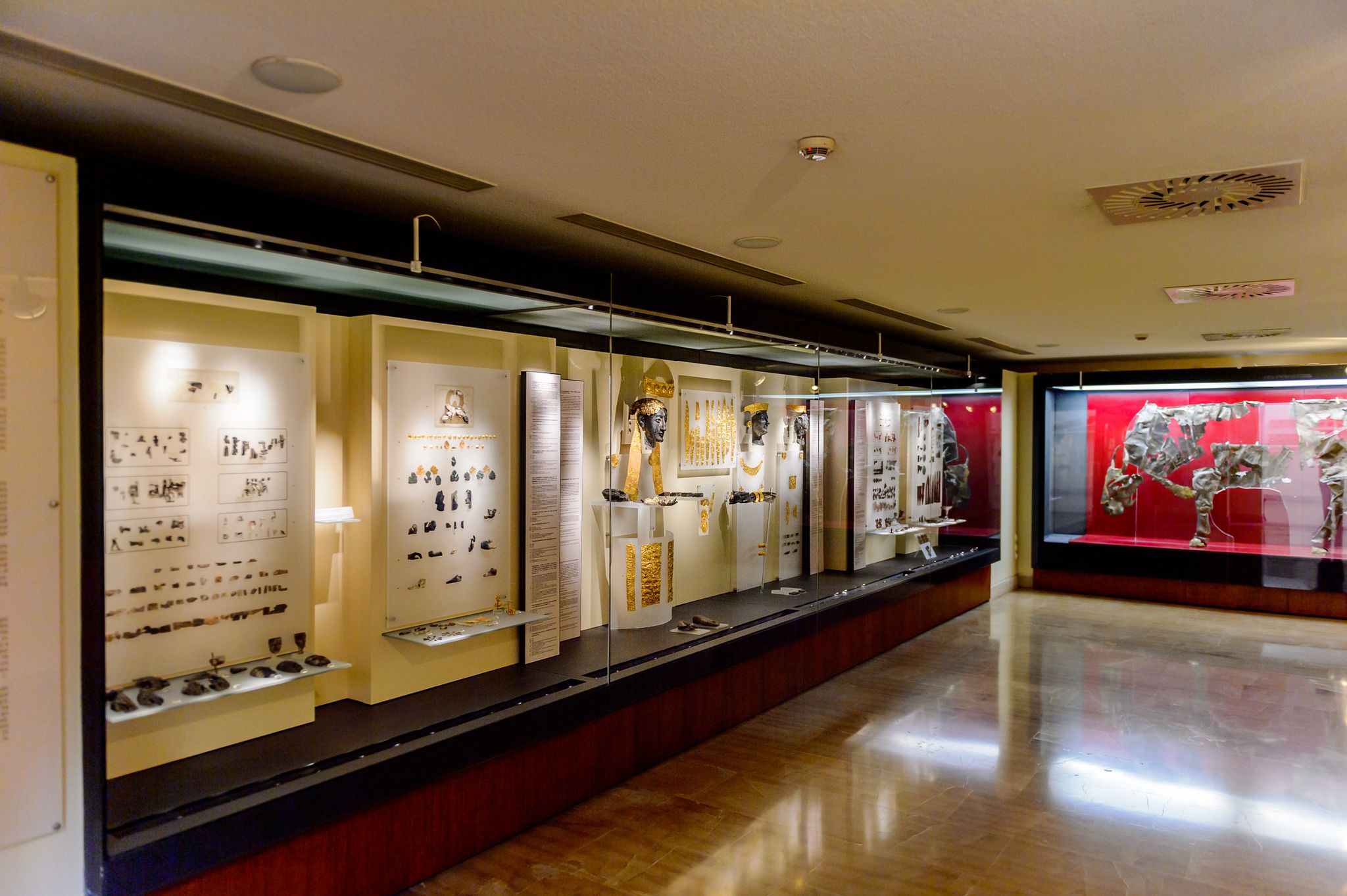 Photo of  Interior of the Archaeological museum in Epidaurus, Greece. Delphi is a famous archaeogical site in Greece.