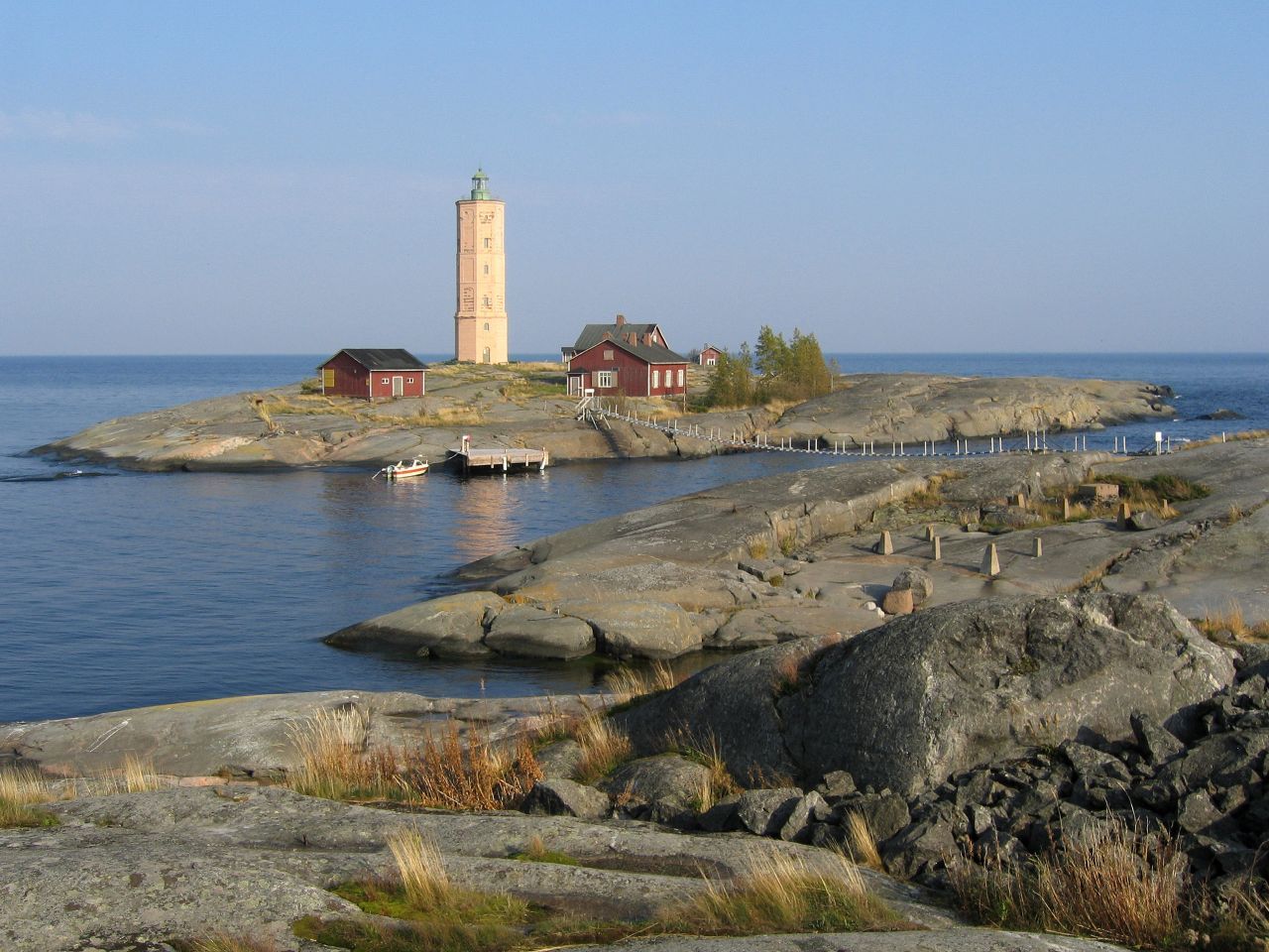 Photo of Söderskär lighthouse, Porvoo, Finland.
