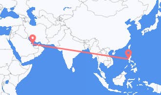 Doha to Angeles