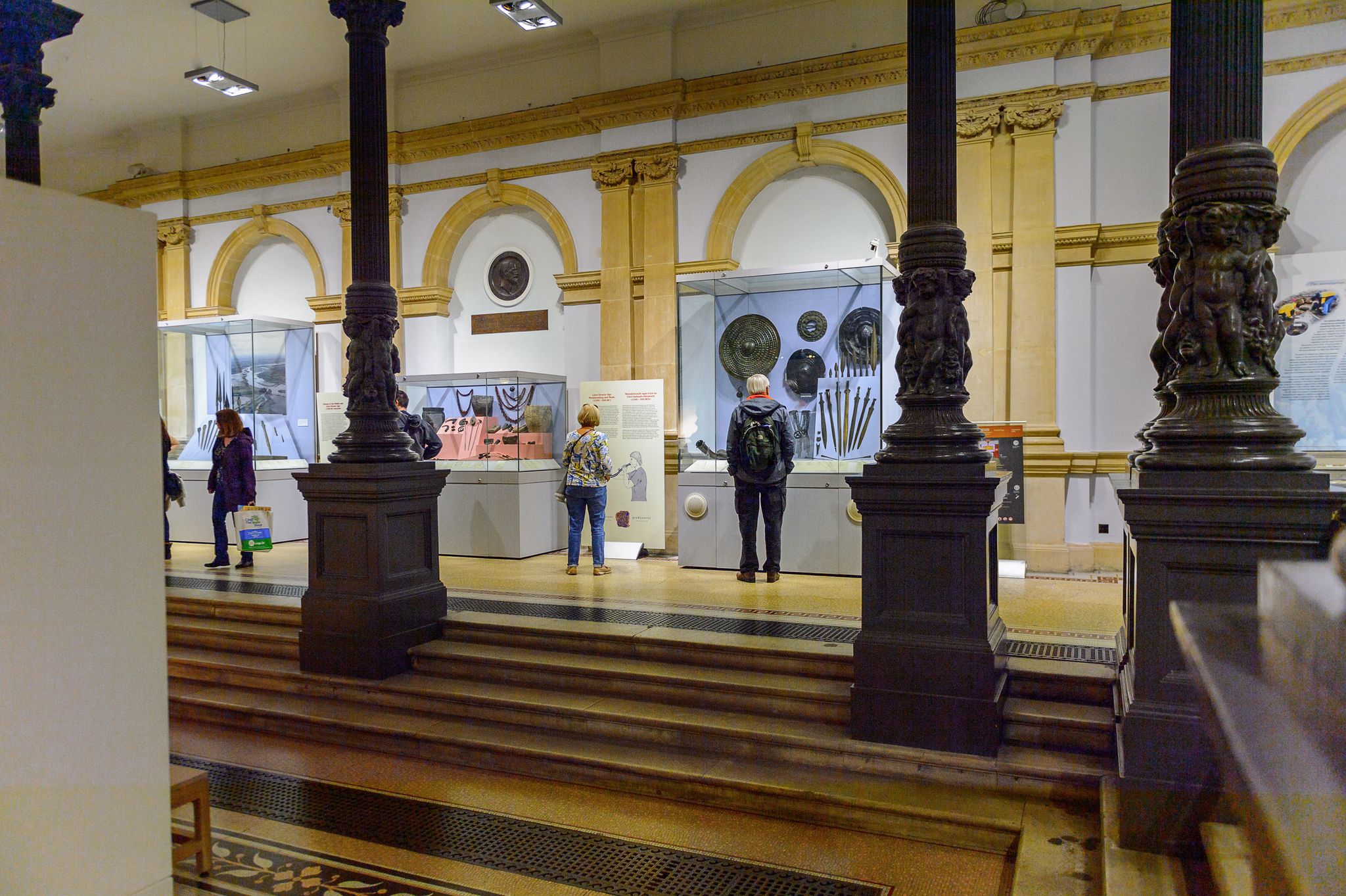 Photo of Interior of the National Museum of Ireland.