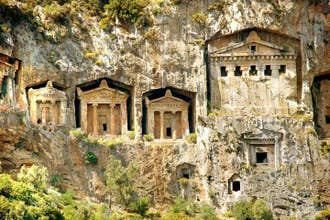 Explore Dalyan, King Tombs, Mud Bath and Turtle Beach from Fethiye