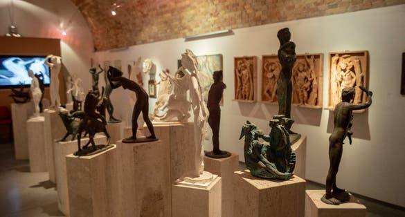 photo of Das Museum di Abruzzo in der Altstadt Pescara, Italy.