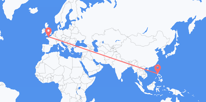 the Philippines to Jersey