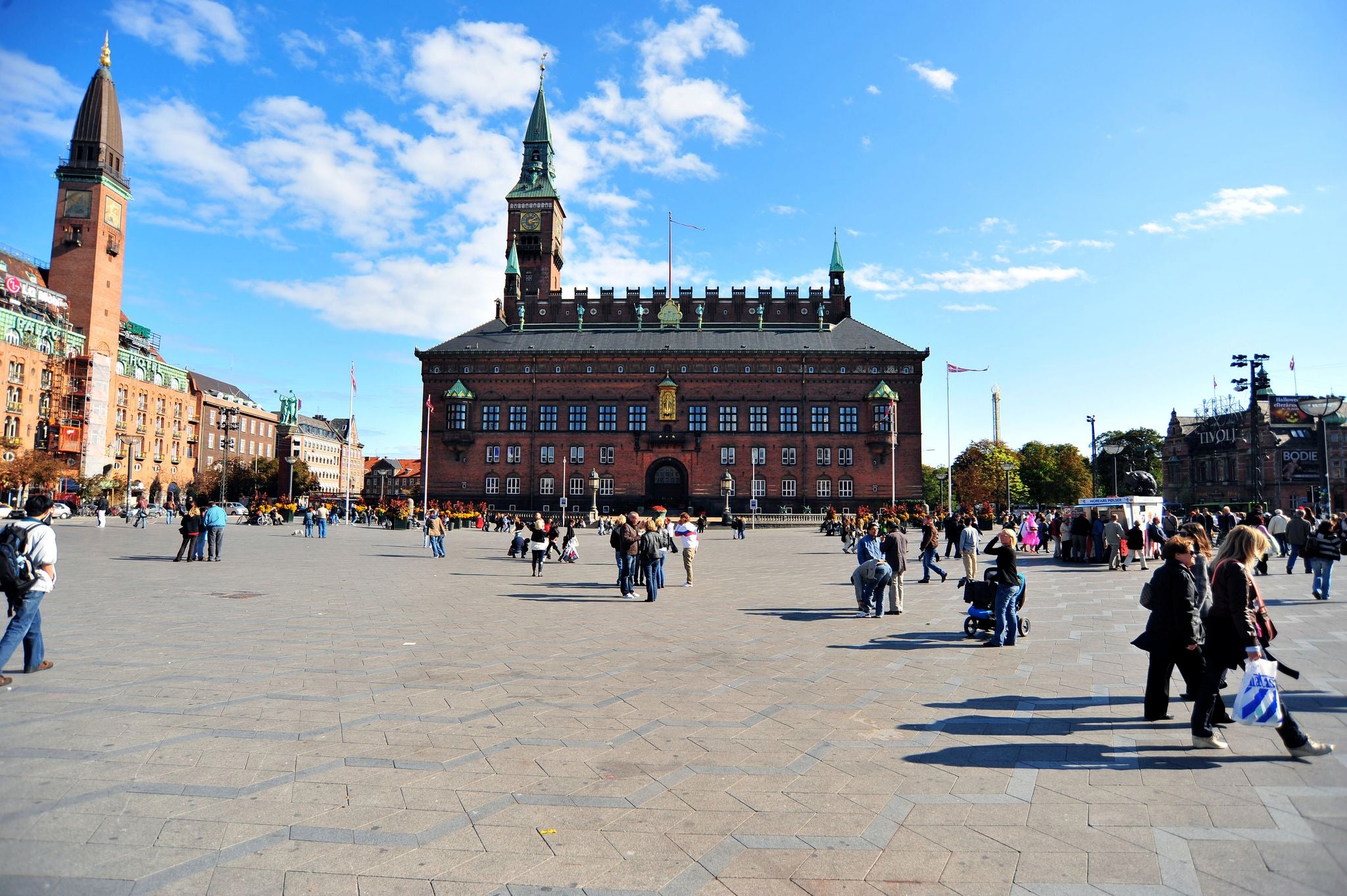 City Hall Square, Copenhagen Municipality, Capital Region of Denmark, Denmark