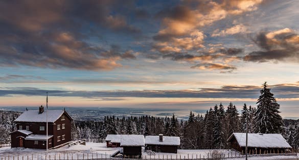 Frognerseteren in Oslo, Norway.