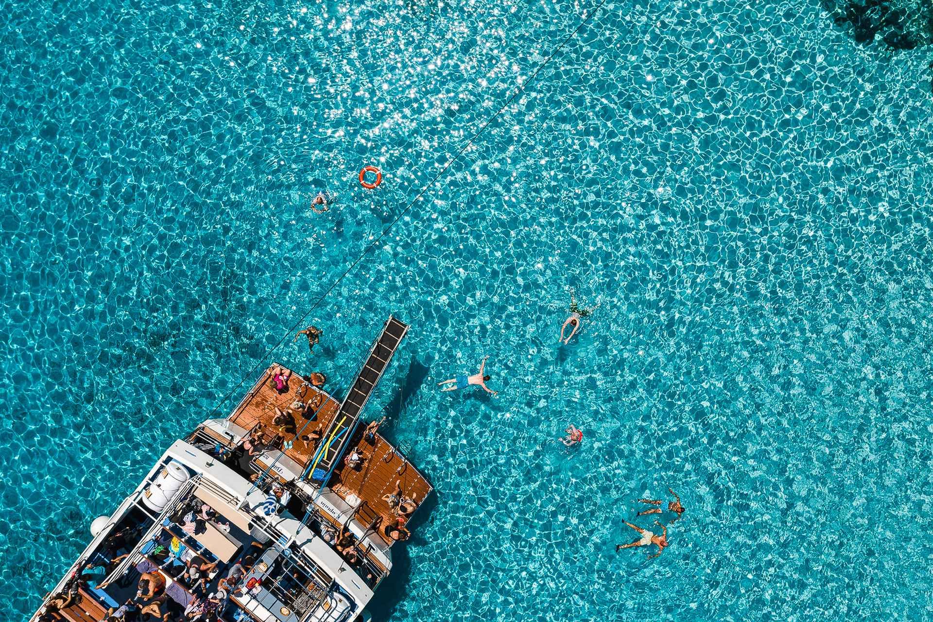 From Corfu: Day Cruise to Paxos, Antipaxos, & the Blue Caves