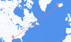 Houston to Reykjavik