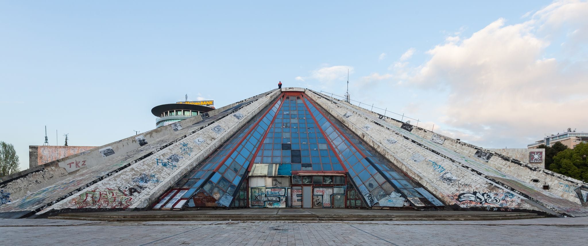 Pyramid of Tirana, Njësia Bashkiake Nr. 2, Tiranë, Tirana Municipally, Tirana County, Central Albania, Albania