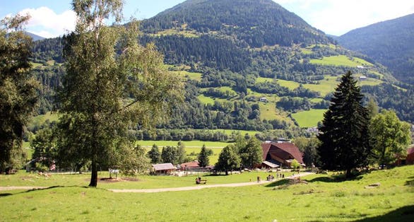 Inside the Wildlife Centre Feld am See.