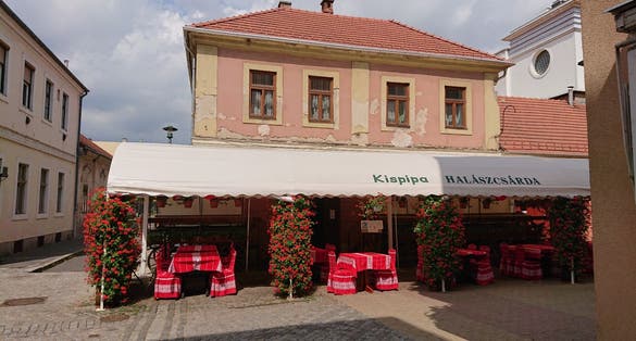 photo of view ofKispipa Halászcsárdaz,Miskolc Hungary.