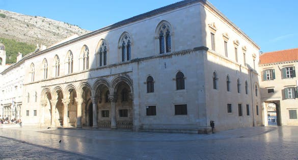 Photo of Rector's Palace in Dubrovnik, Croatia.