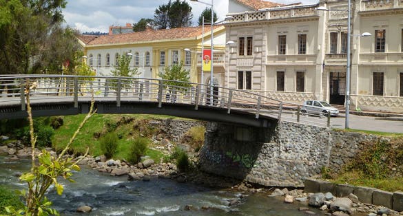 aerial view of Cuenca in Spain