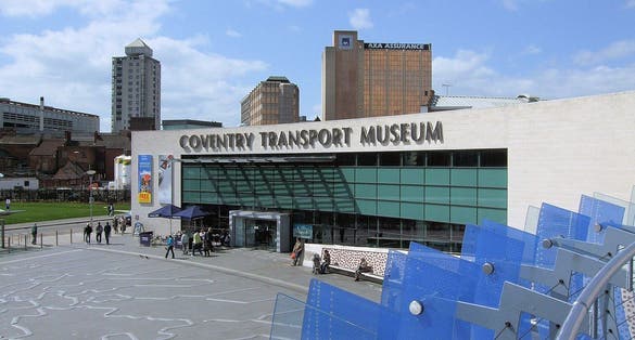 Photo of Coventry Transport Museum, Birmingham, UK.