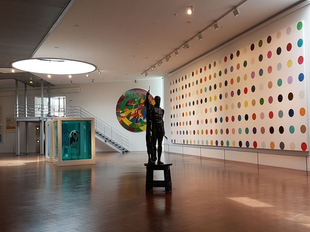 Photo of interior of Arken Museum of Modern Art, Denmark.