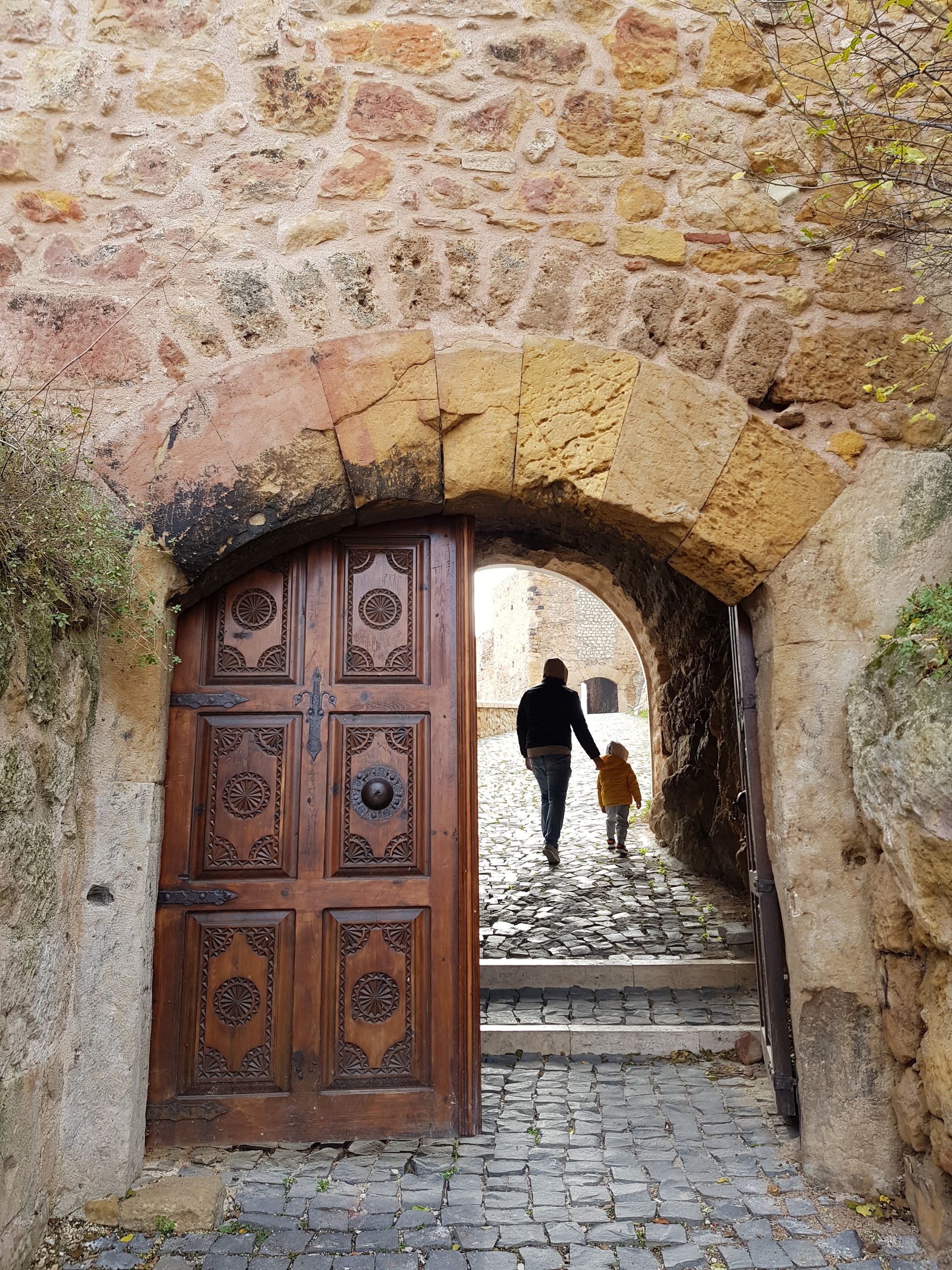 photo of the gate of Kastamonu castle invites guests to explore the world behind the walls that protect the castle in Kastamonu, Turkey.
