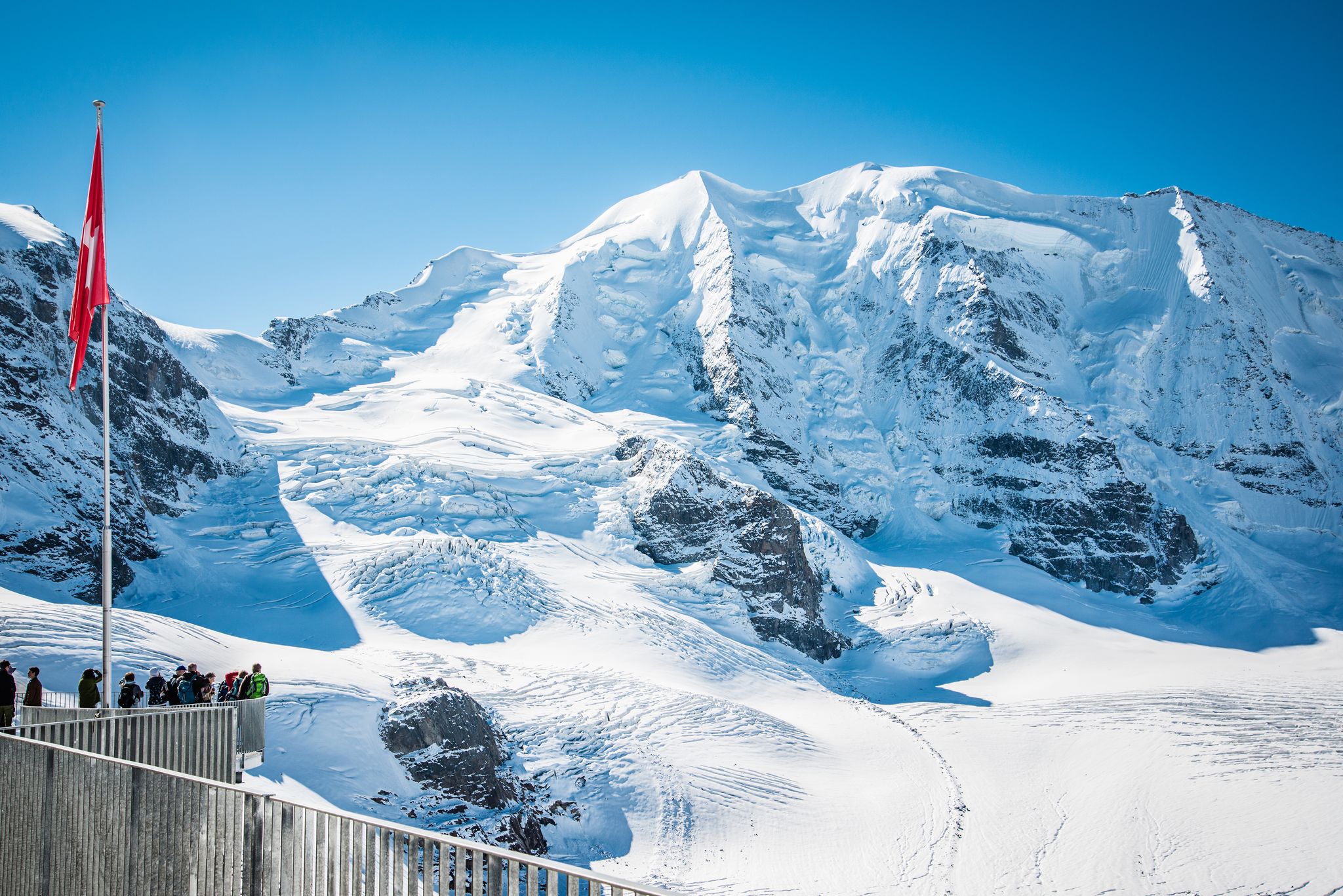 photo of Piz Palü, Diavolezza, engadin, Switzerland.