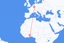 阿克拉 到斯特拉斯堡