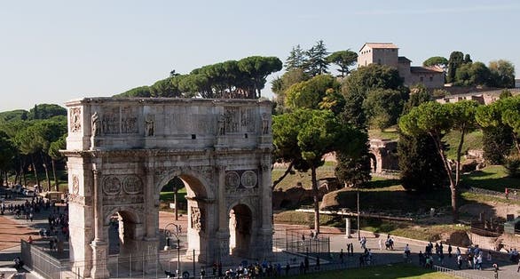 photo of Arch of Constantine .