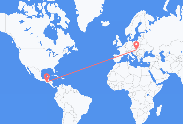 Ciudad de Guatemala a Budapest