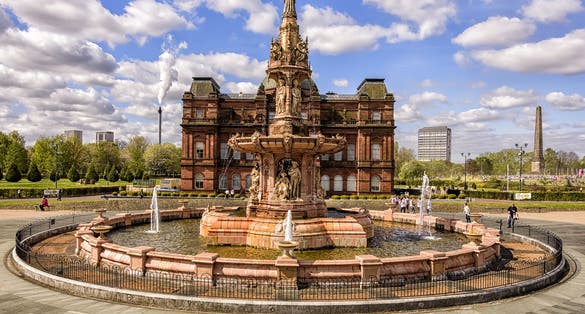 Photo of Glasgow Doulton Fountain, The People's Palace.