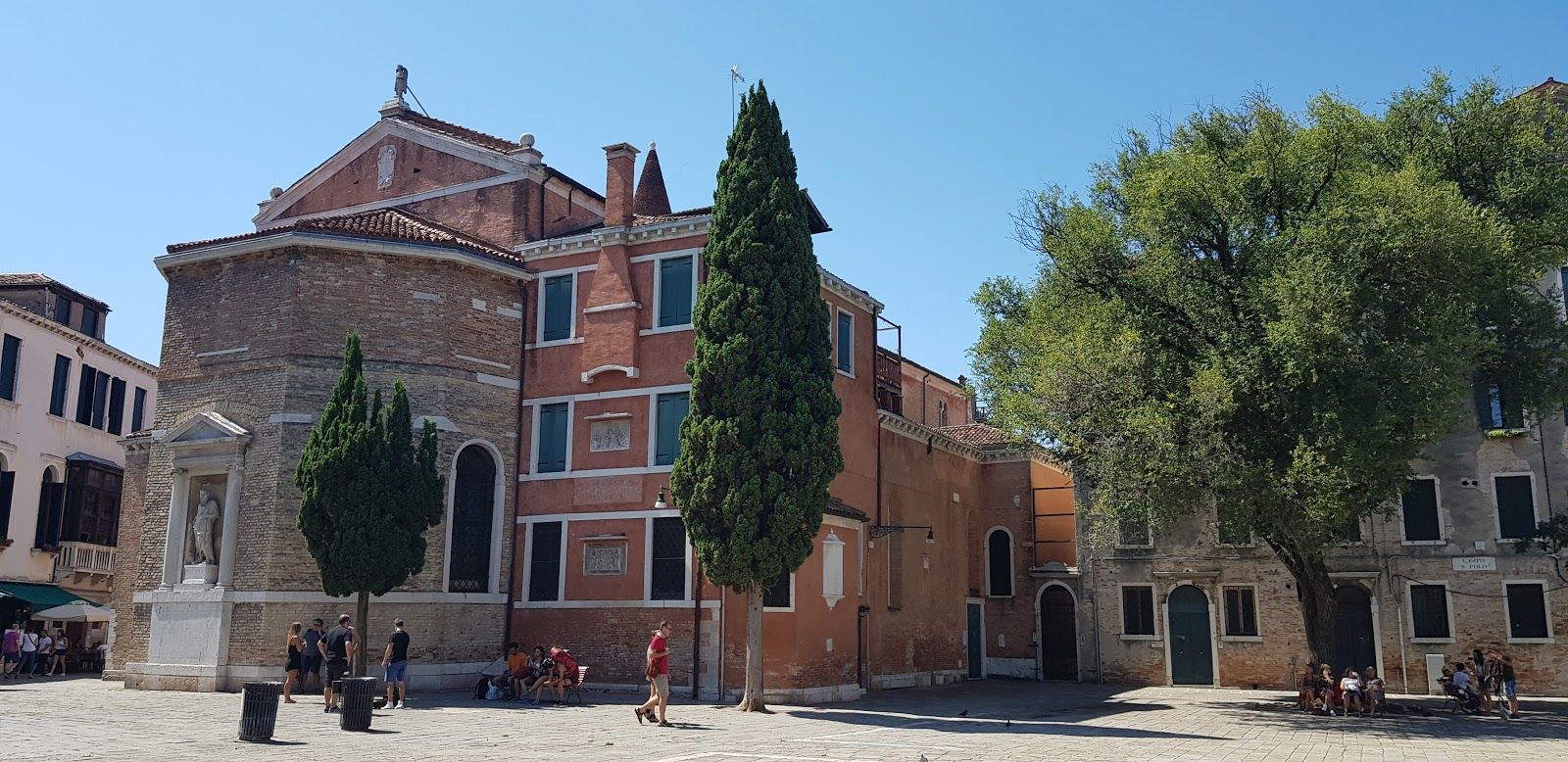 Campo San Polo, Venezia-Murano-Burano, Venice, Venezia, Veneto, Italy