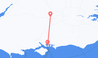 Train tickets from Reading to Portsmouth