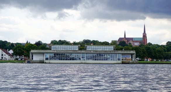 Photo of Viking Ship Museum in Roskilde, Denmark.