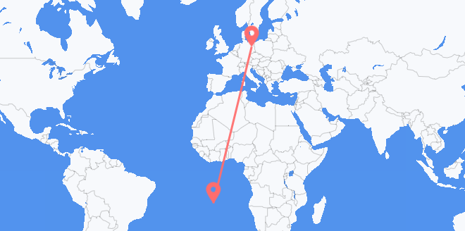 St. Helena to Germany