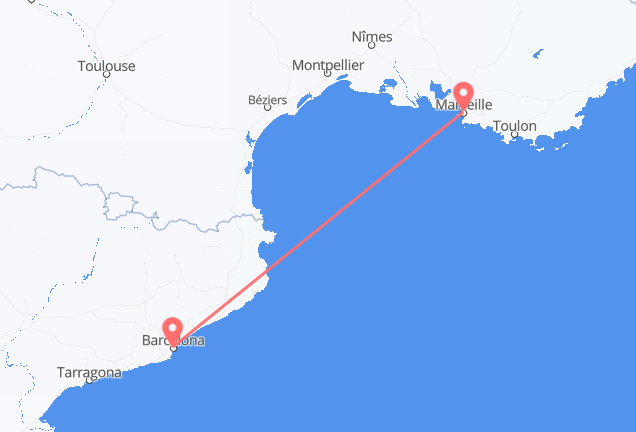 Marseille to Barcelona