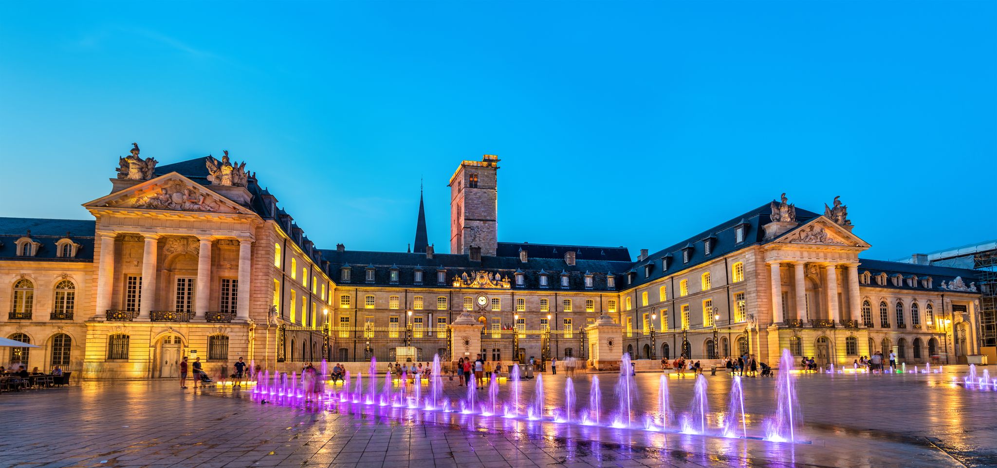 Palace of the Dukes of Burgundy, currently the city hall of Dijon, France