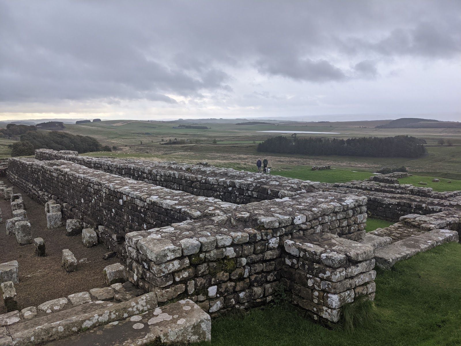 Housesteads Roman Fort - Vercovicium - English Heritage Site, Bardon Mill, Northumberland, North East England, England, United Kingdom