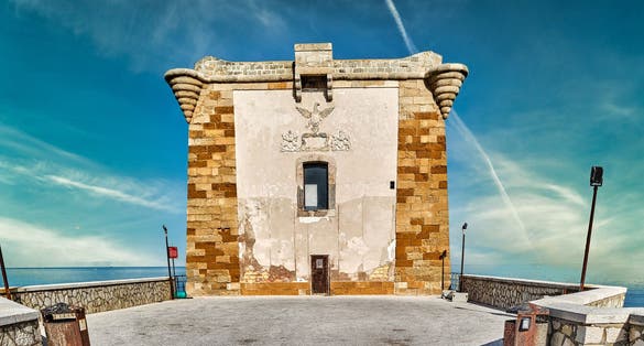 Torre Ligny in Trapani on Sicily, Italy