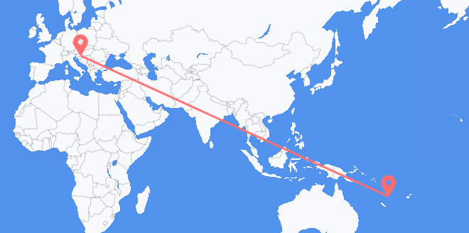 le Vanuatu pour la Croatie