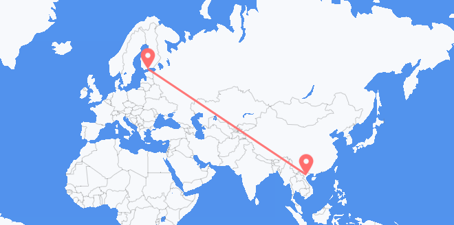 越南 目的地 芬兰