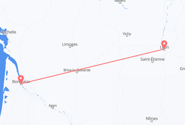 Cheap Flights from Bordeaux to Lyon – Low Fares & Wide Selection