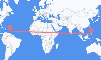 Saint Lucia to Davao City