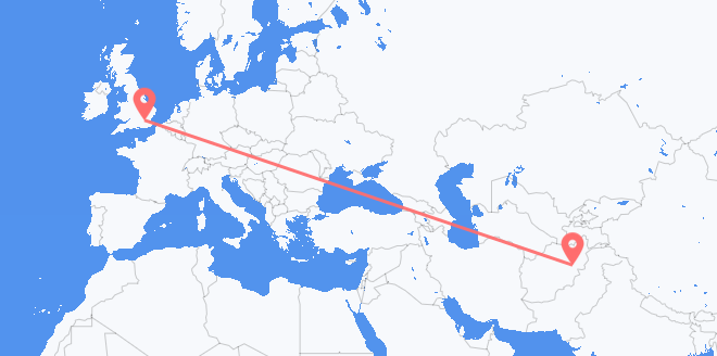 Afghanistan to the United Kingdom