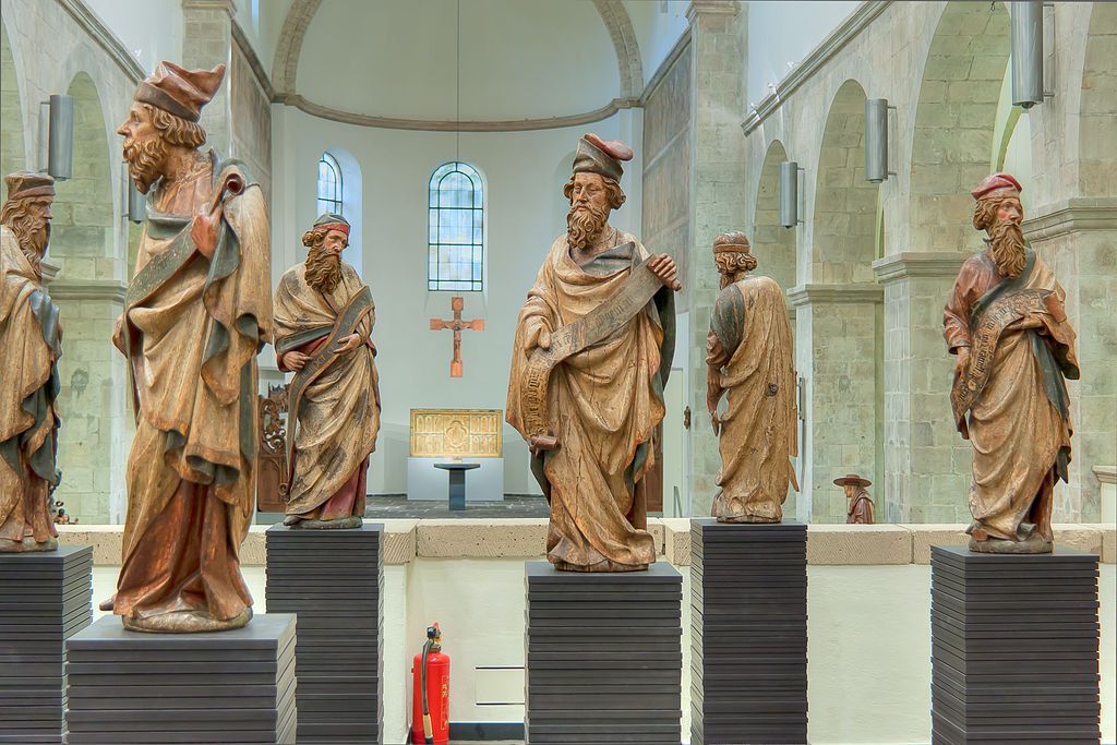 photo of view of Sculptures in the museum, Cologne, Germany