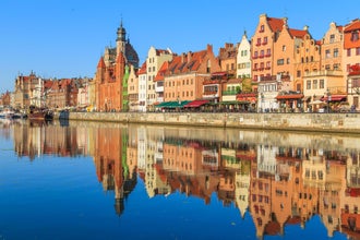  Photo of cityscape of Gdansk in Poland.