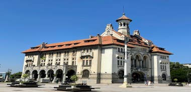 Photo of aerial View Of Constanta City Skyline In Romania.