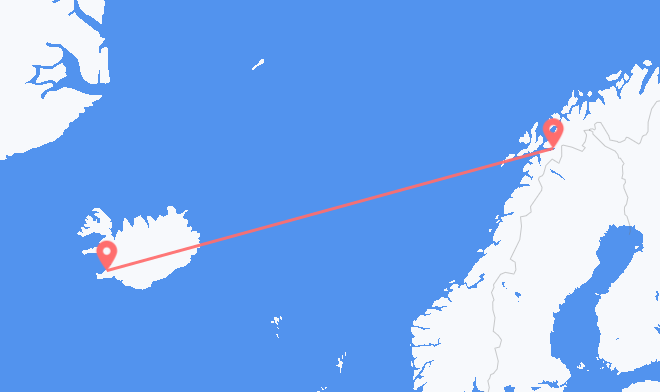 Reykjavik to Narvik