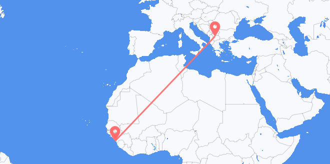 Guinée en Macédoine du Nord